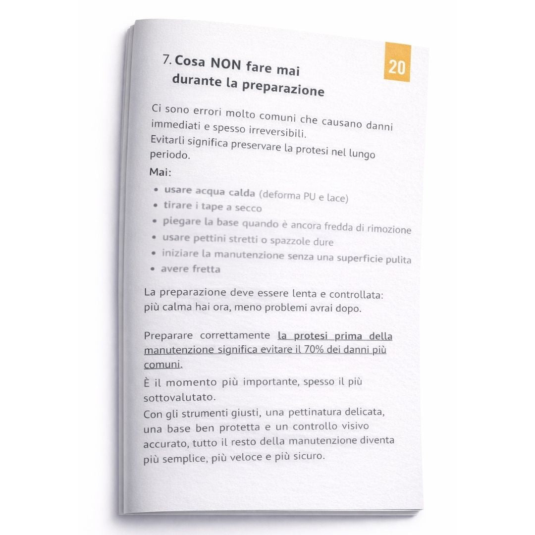Guida completa alle protesi capillari (Ebook PDF)