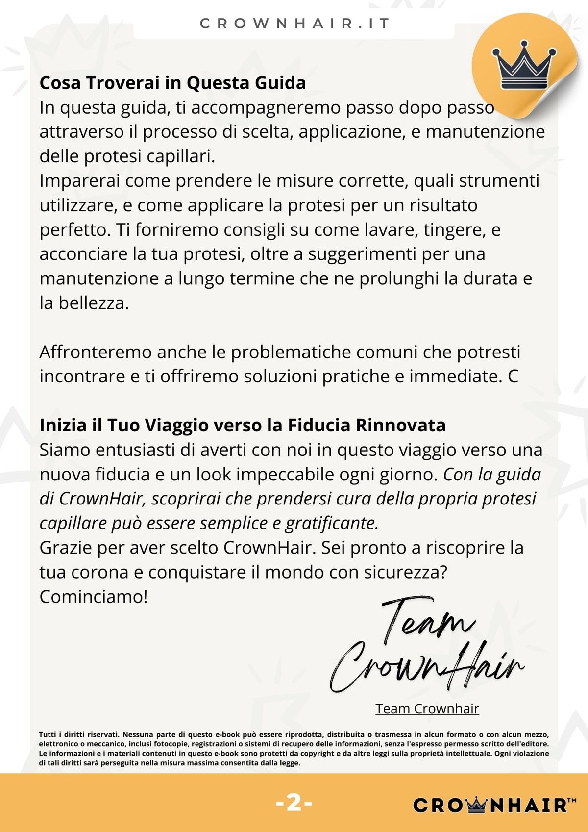 E-BOOK: La Tua Protesi Perfetta: Segreti e Istruzioni per la Cura Ottimale e Pratica della Protesi Capillare