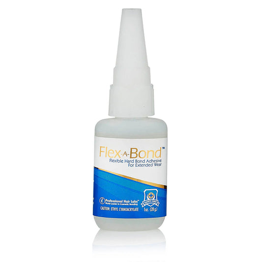 Flex-A-Bond – Colla Hard Bond Ultra Forte 4–6 Settimane per Protesi Capillari - 30ml
